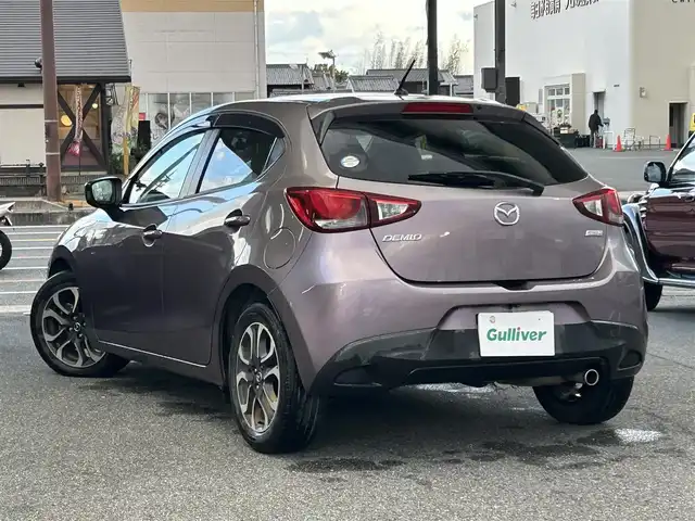 マツダ デミオ XD ツーリング Lパッケージ 奈良県 2014(平26)年 4.1万km スモーキーローズマイカ ハーフレザー/純正ナビ/ディーゼルターボ/パドルシフト/クルコン/純正フロアマット/純正アルミ/バックカメラ/レーンキープアシスト/ドラレコ/ETC/オートライト（LED）/USB/Bluetooth