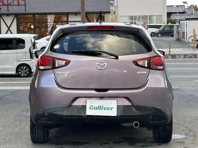 マツダ デミオ XD ツーリング Lパッケージ 奈良県 2014(平26)年 4.1万km スモーキーローズマイカ ハーフレザー/純正ナビ/ディーゼルターボ/パドルシフト/クルコン/純正フロアマット/純正アルミ/バックカメラ/レーンキープアシスト/ドラレコ/ETC/オートライト（LED）/USB/Bluetooth