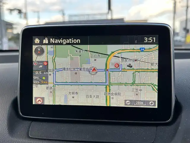 マツダ デミオ XD ツーリング Lパッケージ 奈良県 2014(平26)年 4.1万km スモーキーローズマイカ ハーフレザー/純正ナビ/ディーゼルターボ/パドルシフト/クルコン/純正フロアマット/純正アルミ/バックカメラ/レーンキープアシスト/ドラレコ/ETC/オートライト（LED）/USB/Bluetooth