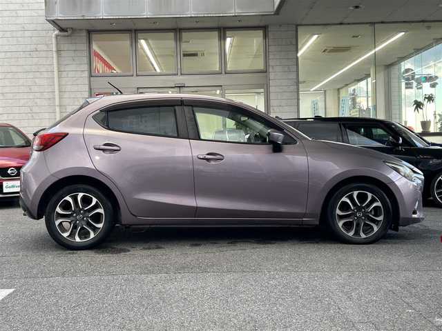 マツダ デミオ XD ツーリング Lパッケージ 奈良県 2014(平26)年 4.1万km スモーキーローズマイカ ハーフレザー/純正ナビ/ディーゼルターボ/パドルシフト/クルコン/純正フロアマット/純正アルミ/バックカメラ/レーンキープアシスト/ドラレコ/ETC/オートライト（LED）/USB/Bluetooth