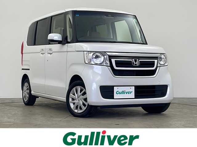 ホンダ Ｎ ＢＯＸ G EX ターボ ホンダセンシング 秋田県 2019(令1)年 3.7万km プラチナホワイトパール ４WD/社外SDナビ(Bluetooth/CD/DVD/フルセグ)/バックフロントカメラ/ビルトインETC/クルーズコントロール/車線逸脱警報/両側パワースライドドア/アイドリングストップ/社外フロアマット/純正AW/前席シートヒーター/衝突被害軽減システム/リアデアイサー/純正スチールホイール/チップアップシート/LEDヘッドライト/スマートキー