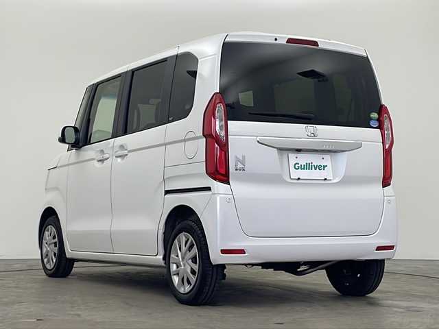 ホンダ Ｎ ＢＯＸ G EX ターボ ホンダセンシング 秋田県 2019(令1)年 3.7万km プラチナホワイトパール ４WD/社外SDナビ(Bluetooth/CD/DVD/フルセグ)/バックフロントカメラ/ビルトインETC/クルーズコントロール/車線逸脱警報/両側パワースライドドア/アイドリングストップ/社外フロアマット/純正AW/前席シートヒーター/衝突被害軽減システム/リアデアイサー/純正スチールホイール/チップアップシート/LEDヘッドライト/スマートキー