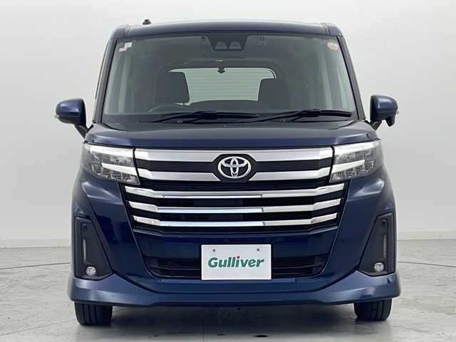 トヨタ ルーミー カスタムG 宮城県 2021(令3)年 6.9万km レーザーブルークリスタルシャイン 禁煙車/スマートアシスト/・衝突軽減ブレーキ/・アダプティブクルーズコントロール/・レーンディパーチャーアラート/・オートハイビーム/純正９インチナビ/・ＣＤ.ＤＶＤ.Ｂｌｕｅｔｏｏｔｈ.ＨＤＭＩ/フルセグＴＶ/バックカメラ/両側パワースライドドア/DNシートヒーター/前後クリアランスソナー/ミラー型前後ドライブレコーダー（G850+）/ビルトインETC2.0/プッシュスタート/スマートキー/LEDヘッドライト/LEDフォグランプ/サンシェード/純正14インチアルミホイール/フロアマット/ドアバイザー