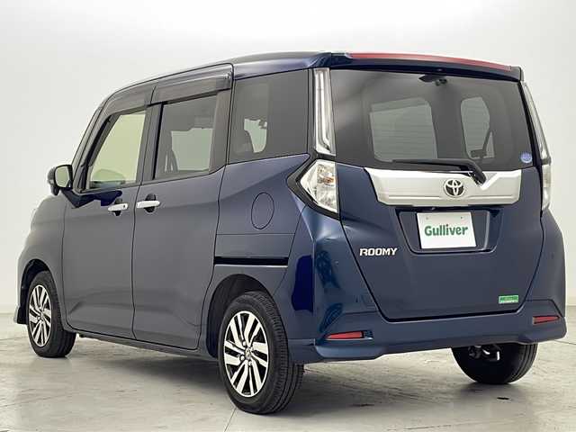 トヨタ ルーミー カスタムG 宮城県 2021(令3)年 6.9万km レーザーブルークリスタルシャイン 禁煙車/スマートアシスト/・衝突軽減ブレーキ/・アダプティブクルーズコントロール/・レーンディパーチャーアラート/・オートハイビーム/純正９インチナビ/・ＣＤ.ＤＶＤ.Ｂｌｕｅｔｏｏｔｈ.ＨＤＭＩ/フルセグＴＶ/バックカメラ/両側パワースライドドア/DNシートヒーター/前後クリアランスソナー/ミラー型前後ドライブレコーダー（G850+）/ビルトインETC2.0/プッシュスタート/スマートキー/LEDヘッドライト/LEDフォグランプ/サンシェード/純正14インチアルミホイール/フロアマット/ドアバイザー