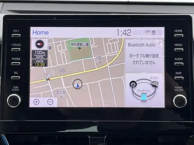 トヨタ カムリ G レザーパッケージ 滋賀県 2021(令3)年 7.4万km プラチナホワイトパールマイカ ワンオーナー/純正8インチナビ/(AM/FM/BT/USB/フルセグTV)/白革シート/シートヒーター/パワーシート/コーナーセンサー/ブラインドスポットモニター/ビルトインETC/ドライブレコーダー/バックカメラ/トヨタセーフティセンス/・プリクラッシュセーフティ/・レーントレーシングアシスト/・オートマチックハイビーム/・レーダークルーズコントロール/電動サンシェード/電動サイドブレーキ/オートホールド/オートライト/革巻きステアリング/ステアリングスイッチ/横滑り防止装置/積込スタッドレスタイヤ/プッシュスタート/電格ウインカーミラー