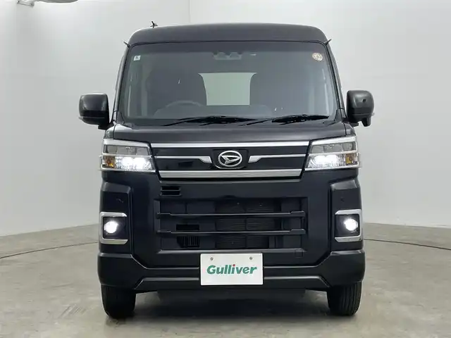 ダイハツ アトレー バン デッキバン 岡山県 2023(令5)年 2.1万km ブラックマイカメタリック 純正ナビ/NMZK-W73D/（CD/DVD/TV/BT/USB)/バックカメラ/両側パワースライドドア/LEDヘッドライト/フォグランプ/オートライト/スマートアシスト/衝突回避支援/認識支援/運転負荷軽減/駐車支援/コーナーセンサー/ETC/ドライブレコーダー/スペアキー1個