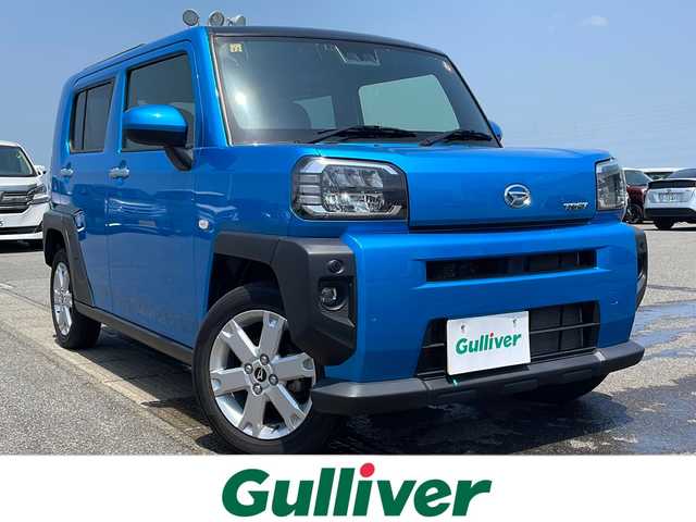 ダイハツ タフト G 新潟県 2020(令2)年 1.9万km スプラッシュブルーM ４WD/スマートキー/バックカメラ/コーナーセンサー/シートヒーター/サンルーフ/ワンセグテレビ/衝突軽減/ETC/ABS/横滑り防止装置/オートライト/LEDライト