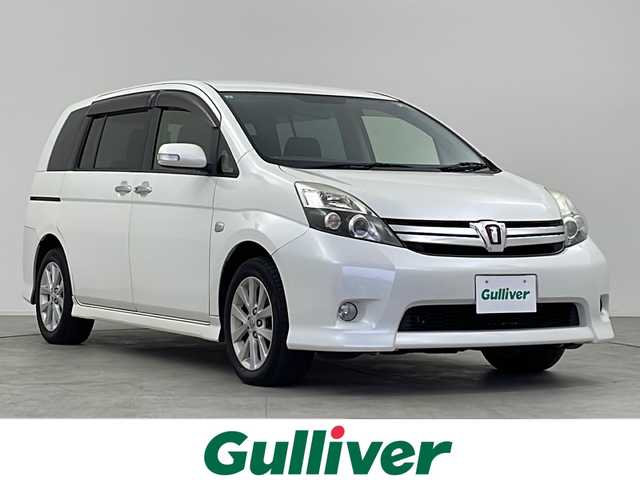 トヨタ アイシス プラタナ Vセレクション 千葉県 2013(平25)年 7.5万km ホワイトパールクリスタルシャイン 純正メモリーナビ/フルセグTV（TVキャンセラー付）/Bluetooth接続/バックカメラ/両側パワースライドドア/キセノンヘッドライト/ビルトインETC/スマートキー/プッシュスタート