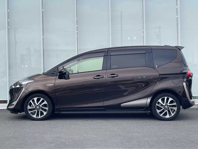 トヨタ シエンタ ハイブリッド ファンベースG 神奈川県 2019(令1)年 8.1万km ヴィンテージブラウンパールクリスタルシャイン 純正ナビ/ワンオーナー/Bluetooth/CD/DVD/フルセグTV/ETC/クルーズコントロール/ドライブレコーダー/全方位カメラ/コーナーセンサー/前席シートヒーター/ハンドルヒーター/両側パワースライドドア/トヨタセーフティセンス/レーンキープアシスト/オートライト/オートマチックハイビーム/純正フロアマット/純正アルミホイール/コンソールボックス/サイドバイザー/室内カーテン