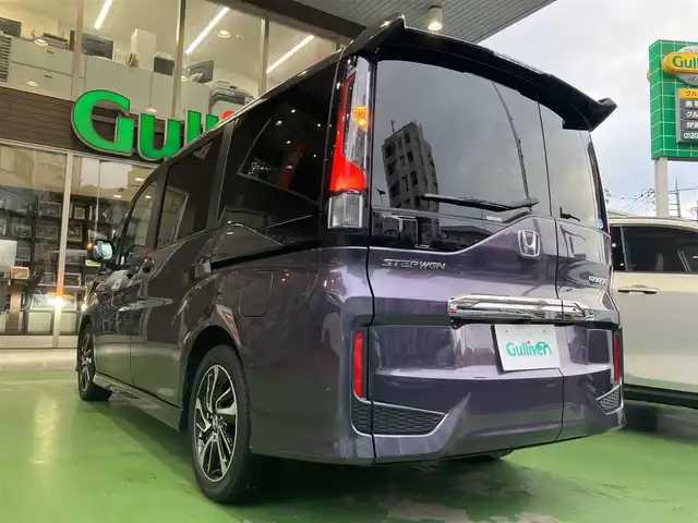 ホンダ ステップワゴン スパーダ クルスピセンシング 神奈川県 2018(平30)年 5.2万km プレミアムスパイスパープルP ワンオーナー/フィリップダウンモニター/わくわくゲート/ホンダセンシング/純正SDナビ/（フルセグ・bluetooth・CD・DVD)/ビルトインETC/両側パワースライドドア/ウォークスルー/セカンドシートサンバイザー/スマートキー×2/電格ミラー/LEDヘッドライト/保証書/取扱説明書