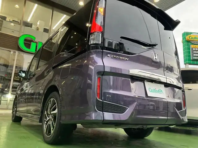 ホンダ ステップワゴン スパーダ クルスピセンシング 神奈川県 2018(平30)年 5.2万km プレミアムスパイスパープルP ワンオーナー/フィリップダウンモニター/わくわくゲート/ホンダセンシング/純正SDナビ/（フルセグ・bluetooth・CD・DVD)/ビルトインETC/両側パワースライドドア/ウォークスルー/セカンドシートサンバイザー/スマートキー×2/電格ミラー/LEDヘッドライト/保証書/取扱説明書