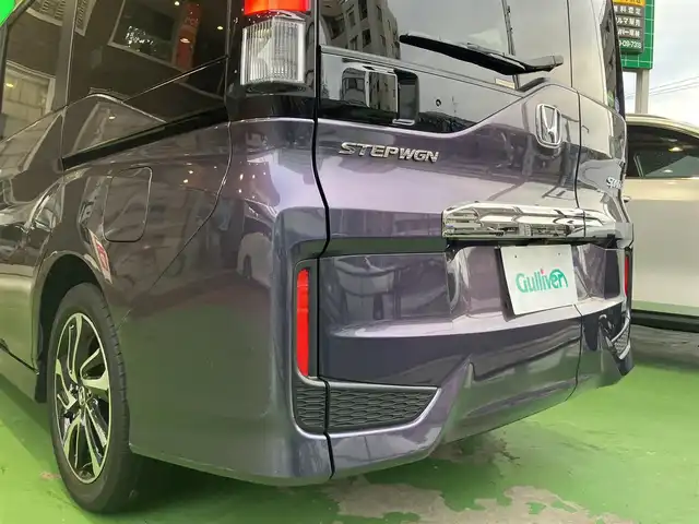 ホンダ ステップワゴン スパーダ クルスピセンシング 神奈川県 2018(平30)年 5.2万km プレミアムスパイスパープルP ワンオーナー/フィリップダウンモニター/わくわくゲート/ホンダセンシング/純正SDナビ/（フルセグ・bluetooth・CD・DVD)/ビルトインETC/両側パワースライドドア/ウォークスルー/セカンドシートサンバイザー/スマートキー×2/電格ミラー/LEDヘッドライト/保証書/取扱説明書