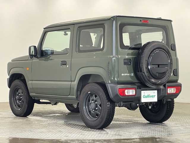 スズキ ジムニー XG 栃木県 2022(令4)年 1.2万km ジャングルグリーン ターボ/パートタイム4WD/純正8インチナビ(CN-RZ875)/(フルセグTV・Bluetooth・CD・DVD・SD・USB)/前方ドライブレコーダー/ETC/ダウンヒルアシストコントロール/ハロゲンヘッドランプ/オートライト/フロントフォグランプ(黄色)/リモコンキー/スペアキー/背面タイヤ/純正フロアマット/フルフラットシート