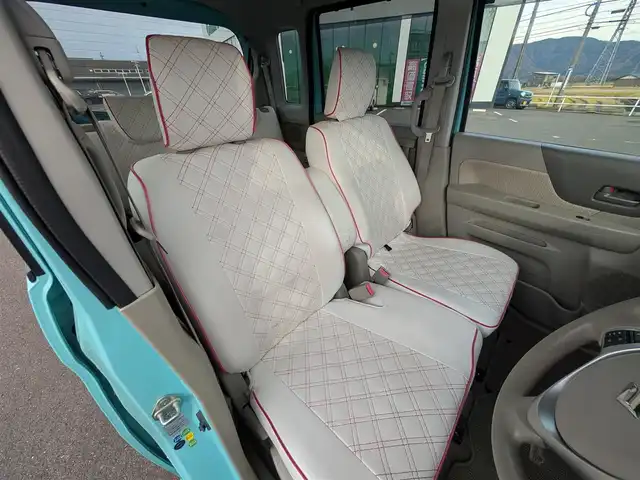 スズキ スペーシア X 福井県 2015(平27)年 10.2万km フレンチミントPM パイオニアSDナビ/AM/FM/ワンセグ/BT/CD/DVD/片側パワースライドドア/アイドリングストップ/盗難防止装置/ETC/運転席シートヒーター/革調シートカバー/純正フロアマット/ダブルエアバッグ/キセノンヘッドライト/オートライト/スマートキー