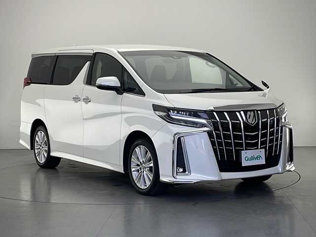 トヨタ アルファード S 長野県 2020(令2)年 3.5万km ホワイトパールクリスタルシャイン 4WD/純正ディスプレイオーディオ（ナビ機能無）/両側パワースライドドア/トヨタセーフティセンス/追従型クルーズコントロール/バックカメラ/Bluetooth/オットマン/ウォークスルー/オートライト/LEDヘッドライト/オートマチックハイビーム/フォグランプ/ステアリングスイッチ/革巻きステアリング/電子パーキング/オートホールド/ウインカーミラー/電動格納ミラー