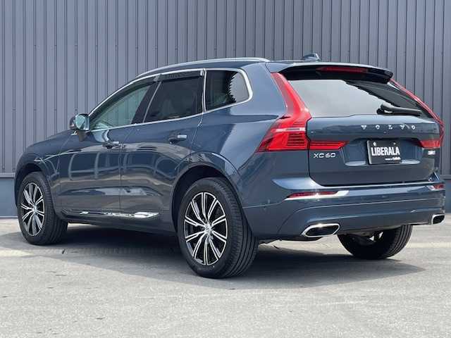 ボルボ ＸＣ６０ D4 AWD インスクリプション 青森県 2019(令1)年 6.2万km 青Ｍ パノラマサンルーフ/harman/kardon/ヘッドアップディスプレイ/運転席マッサージシート/前後ドラレコ/パワーバックドア（スマート）/ベージュ革シート/前席パワーシート・シートメモリー/前後席シートヒーター/純正ナビ（CD BT フルセグTV）/AppleCarPlay、Androidauto/360度カメラ/前後コーナーセンサー/ETC/ACC/City Safety/レーンキープ/BLIS/LED/フォグ/保証書、取説/スペアキー