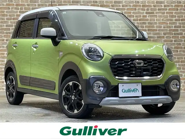 ダイハツ キャスト アクティバ G ターボ SAⅡ 岩手県 2015(平27)年 9.4万km フレッシュグリーンM ４WD/ターボ/カーボン調ホワイトデザインフィルムトップ/スマートアシスト２/衝突回避支援ブレーキ/車線逸脱警報/誤発進抑制機能/先行車発信お知らせ機能/ダウンヒルアシスト/横滑り防止装置/アイドリングストップ/オートエアコン/オートライト/LEDヘッドライト/LEDフォグライト/KENWOODナビ/バックカメラ/ETC/エンジンスターター/純正アルミホイール