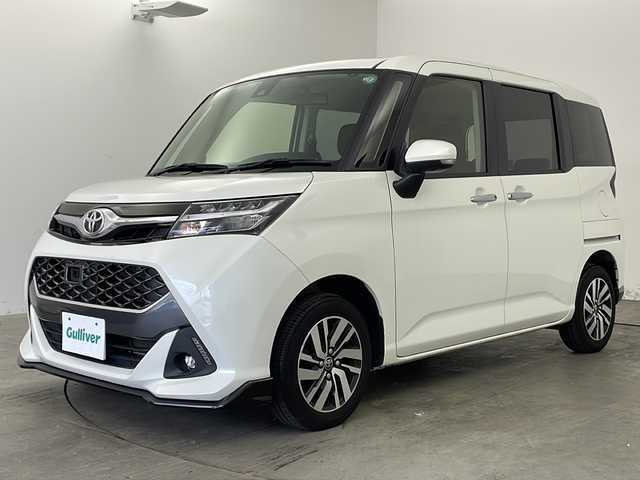 トヨタ タンク カスタムG S 兵庫県 2018(平30)年 3.7万km パールホワイトⅢ ・社外メモリナビ＆Bluetooth＆CD/DVD＆USB接続＆SDミュージック＆TV/・アラウンドビューモニター/・ビルドインETC/・純正フロアマット/・前席シートヒーター/・両側パワースライドドア/・純正１４インチアルミホイール/・クルーズコントロール/・スマートアシスト/・プリクラッシュセーフティ/・後コーナーセンサー/・レーンキープアシスト/・盗難防止装置/・オートライト/・LEDヘッドライト/・Wエアバック/・エンジンスタートボタン/・アイドリングストップ/・スマートキー/・AACエアコン