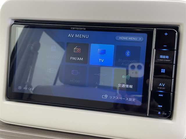 スズキ ラパン X 群馬県 2022(令4)年 1万km テラコッタピンクメタリック/ソフトベージュ 2トーン 社外ナビ フルセグTV デュアルブレーキサポート アイドリングストップ機構 ステアリングスイッチ 前席シートヒーター オートエアコン ETC LEDオートライト スマートキー 禁煙車