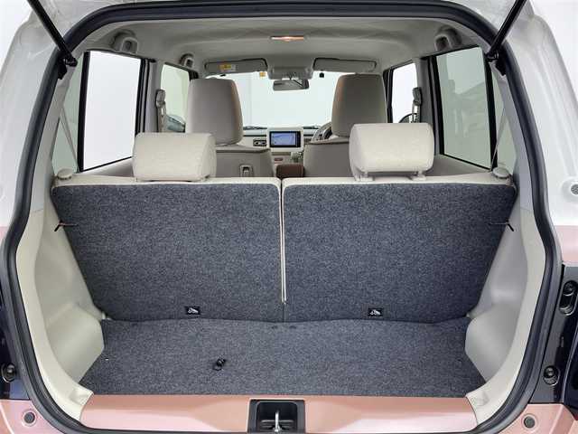 スズキ ラパン X 群馬県 2022(令4)年 1万km テラコッタピンクメタリック/ソフトベージュ 2トーン 社外ナビ フルセグTV デュアルブレーキサポート アイドリングストップ機構 ステアリングスイッチ 前席シートヒーター オートエアコン ETC LEDオートライト スマートキー 禁煙車