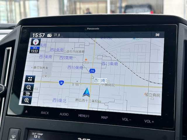 スバル レヴォーグ 1．8STIスポーツ 道東・釧路十勝 2021(令3)年 5.8万km クリスタルブラックシリカ ワンオーナー/4WD/ターボ/寒冷地仕様/純正エンジンスターター/純正メモリナビ/　(Bluetooth/CD/DVD/BD/フルセグTV/SDミュージックサーバー)/衝突被害軽減システム/横滑り防止装置/レーンキープアシスト/バックカメラ/ドライブモードセレクト/後方コーナーセンサー/ETC/純正前方ドライブレコーダー/レーダークルーズコントロール/電動リアゲート/全席シートヒーター/ドライビングポジションメモリー/前席パワーシート(運転席メモリー機能付き)/ミラーヒーター/オートエアコン/フォグランプ/SRH/ヘッドライトレベライザー/オートライト/パドルシフト/MTモード付AT/革巻きステアリング/ステアリングリモコン/純正フロアマット/ドアバイザー/電動格納ウィンカーミラー/エンジンスタートボタン/スマートキー/スペアキー1本/取扱説明書/保証書