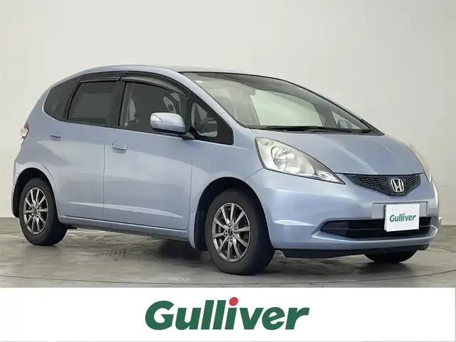 ホンダ フィット L ハイウェイ エディション 滋賀県 2009(平21)年 12.1万km シャーベットブルーメタリック 純正ナビ/CD/DVD/フルセグテレビ/ETC/HIDヘッドライト/オートライト