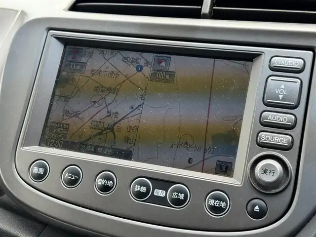 ホンダ フィット L ハイウェイ エディション 滋賀県 2009(平21)年 12.1万km シャーベットブルーメタリック 純正ナビ/CD/DVD/フルセグテレビ/ETC/HIDヘッドライト/オートライト