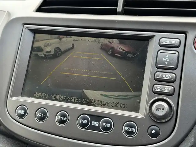 ホンダ フィット L ハイウェイ エディション 滋賀県 2009(平21)年 12.1万km シャーベットブルーメタリック 純正ナビ/CD/DVD/フルセグテレビ/ETC/HIDヘッドライト/オートライト