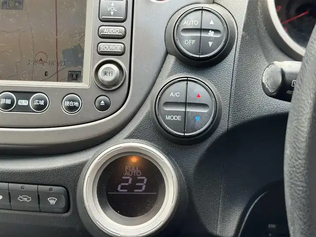 ホンダ フィット L ハイウェイ エディション 滋賀県 2009(平21)年 12.1万km シャーベットブルーメタリック 純正ナビ/CD/DVD/フルセグテレビ/ETC/HIDヘッドライト/オートライト