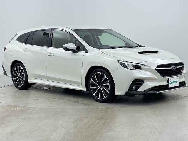 スバル レヴォーグ 1．8STIスポーツ EX 道央・札幌 2023(令5)年 4.7万km クリスタルホワイトP ・4WD/・純正ナビ&TV&BT&ipod&USB/・フロントカメラ/・サイドカメラ/・バックカメラ/・アイサイト/・レーダークルコン/・パドルシフト/・ビルトインETC/・レザーシート/・パワーシート/・メモリ付シート/・全席シートヒーター/・パワーバックドア/・オートライト/・LEDライト/・スマートキー/・スペアキー