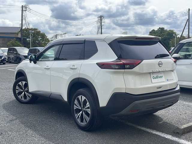 日産 エクストレイル X 千葉県 2023(令5)年 3.6万km ブリリアントホワイトパール ナビＭＭ２２２Ｄ－Ｌ　バックカメラ　プロパイロット　シートヒーター　フルセグ　ＢＴ　ＨＤＭＩ　ＥＴＣ　ＵＳＢ　バーチャルコックピット　電動リアドア　ソナー　ＬＥＤライト　オートライト　１８インチＡＷ