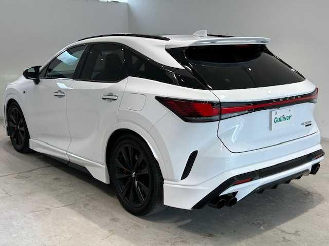 レクサス ＲＸ 500h Fスポーツパフォーマンス 宮城県 2023(令5)年 3.5万km ホワイトノーヴァガラスフレーク ワンオーナー/４WD/純正ナビ/レクサスセーフティシステム+/・プリクラッシュセーフティ/・レーダークルーズコントロール/・レーントレーシングアシスト/・ブレードスキャンアダプティブハイビームシステム/・ロードサインアシスト/・ドライバー異常時対応システム/・プロアクティブドライビングアシスト/・ABS/・BSM/フルセグテレビ/バックカメラ/車外カメラ/Bluetooth/AppleCarPlay/純正ビルドインETC2.0/USB入力端子/TYPE-C/サンルーフ/ガラスルーフ/アイドリングストップ/プッシュスタート/ウィンカーミラー/電動リアゲート/全方位コーナーセンサー/純正フロアマット/純正エアロパーツ/純正アルミホイール/ルーフレール/全席パワーシート/全席エアシーター付き/全席シートヒーター付き