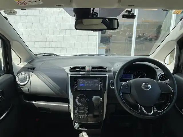 日産 デイズ HWS X プレミアムセレクション 宮崎県 2018(平30)年 3.9万km プレミアムパープルP 純正ナビ【MM317D-W】/・フルセグTV・Bluetooth・CD・DVD/純正ドライブレコーダー/衝突軽減ブレーキ/アラウンドビューモニター/オートライト/オートハイビーム/HIDヘッドライト/フォグライト/純正フロアマット/純正15インチアルミホイール/プッシュスタート/スペアキー有り