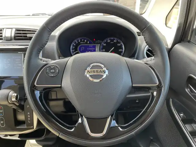 日産 デイズ HWS X プレミアムセレクション 宮崎県 2018(平30)年 3.9万km プレミアムパープルP 純正ナビ【MM317D-W】/・フルセグTV・Bluetooth・CD・DVD/純正ドライブレコーダー/衝突軽減ブレーキ/アラウンドビューモニター/オートライト/オートハイビーム/HIDヘッドライト/フォグライト/純正フロアマット/純正15インチアルミホイール/プッシュスタート/スペアキー有り