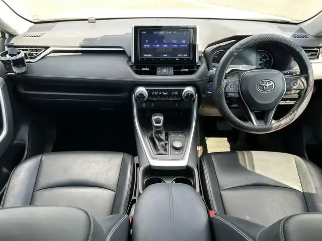 トヨタ ＲＡＶ４ ハイブリットG 熊本県 2019(令1)年 5万km ホワイトパールクリスタルシャイン サンルーフ/純正ナビ/　　CD/DVD/BT/フルセグ/バックカメラ/レーダークルーズコントロールACC/LEDオートライト/シートヒーター/純正18インチアルミホイール/アイドリングストップ/スマートキー/ETC2.0