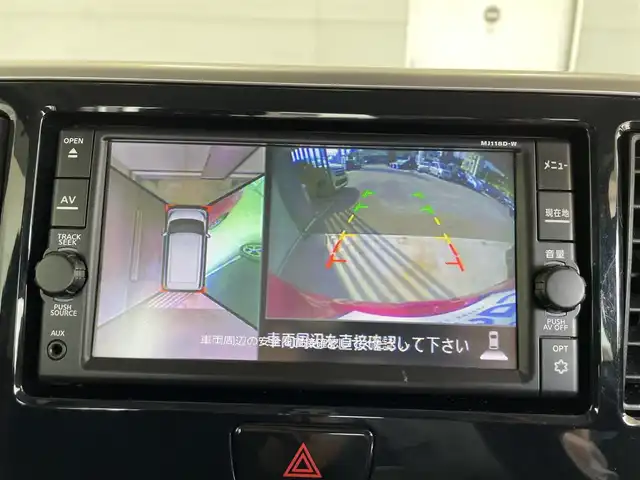 日産 デイズ ルークス ハイウェイスター Gターボ 沖縄県 2018(平30)年 6.2万km スパークリングレッド/ブラック (株)IDOMが運営する【じしゃロンOO店】の自社ローン専用車両になりますこちらは現金またはオートローンご利用時の価格です。自社ローンご希望の方は別途その旨お申付け下さい/・プッシュスタート /・純正ナビ /・TV /・Bluetooth接続  /・全方位カメラ /・ETC　/・両側パワースライドドア　/・横滑り防止装置　/・衝突被害軽減システム　/・レーンキープアシスト　/・純正アルミホイール