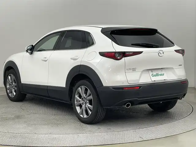 マツダ ＣＸ－３０ XD Lパッケージ 道央・札幌 2021(令3)年 5.4万km スノーフレイクホワイトパールマイカ ・４WD/・メーカーナビ/　CD/DVD/BT/HDMI/フルセグ/・全方位カメラ/・ビルトインETC/・i-ACTIVSENSE/・ドライバーモニタリング/・レーダークルーズコントロール/・レーンキープアシスト/・クリアランスソナー/・オートハイビーム/・BSM/・レザーシート/・D席パワーシート/・前席シートヒーター/・ステアリングヒーター/・LEDヘッドライト/・フォグライト/・オートライト/・プッシュスタート/・スマートキー/・純正フロアマット/・ドアバイザー