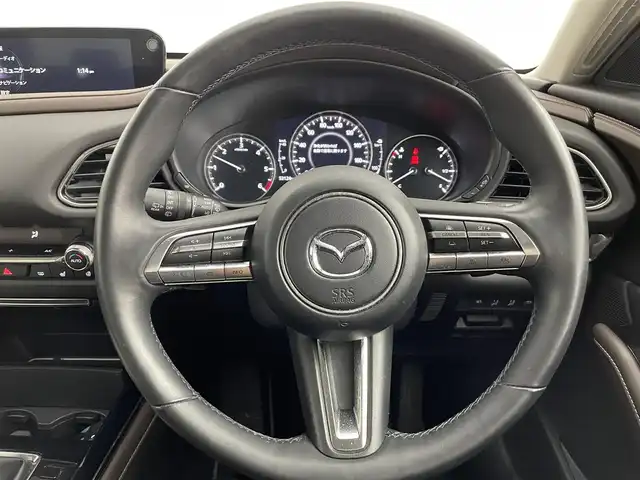 マツダ ＣＸ－３０ XD Lパッケージ 道央・札幌 2021(令3)年 5.4万km スノーフレイクホワイトパールマイカ ・４WD/・メーカーナビ/　CD/DVD/BT/HDMI/フルセグ/・全方位カメラ/・ビルトインETC/・i-ACTIVSENSE/・ドライバーモニタリング/・レーダークルーズコントロール/・レーンキープアシスト/・クリアランスソナー/・オートハイビーム/・BSM/・レザーシート/・D席パワーシート/・前席シートヒーター/・ステアリングヒーター/・LEDヘッドライト/・フォグライト/・オートライト/・プッシュスタート/・スマートキー/・純正フロアマット/・ドアバイザー