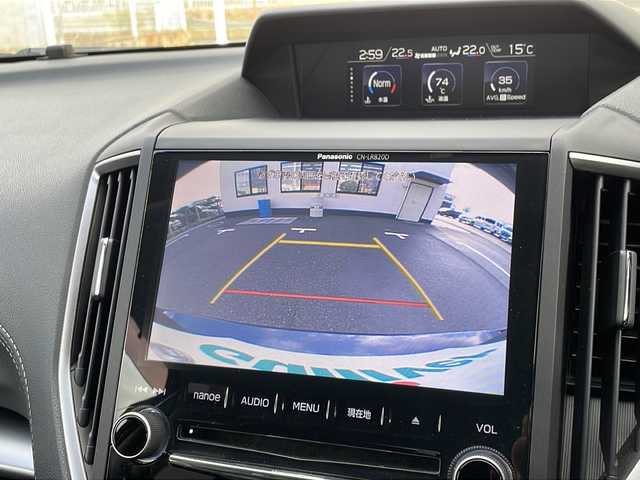 スバル インプレッサ Ｇ４ 2．0i－S アイサイト 山口県 2017(平29)年 5万km ダークブルーパール ワンオーナー/純正8インチSDナビ【CN-LR820D】/・AM/FM/iPod/USB/SD/CD/DVD/Bluetooth/フルセグテレビ/バックカメラ/ETC/純正フロアマット/18インチ純正アルミホイール/LEDヘッドランプ/フォグランプ/オートライト/前席パワーシート/スマートキー/スペアキー/プッシュアップスタート/電動パーキングブレーキ/パドルシフト/アイドリングストップ/アイサイト/・プリクラッシュブレーキ/・全車速追従機能付クルーズコントロール/・AT誤発進抑制制御/・車線逸脱抑制/・車線逸脱警報/・ふらつき警報/取扱説明書/保証書/記録簿