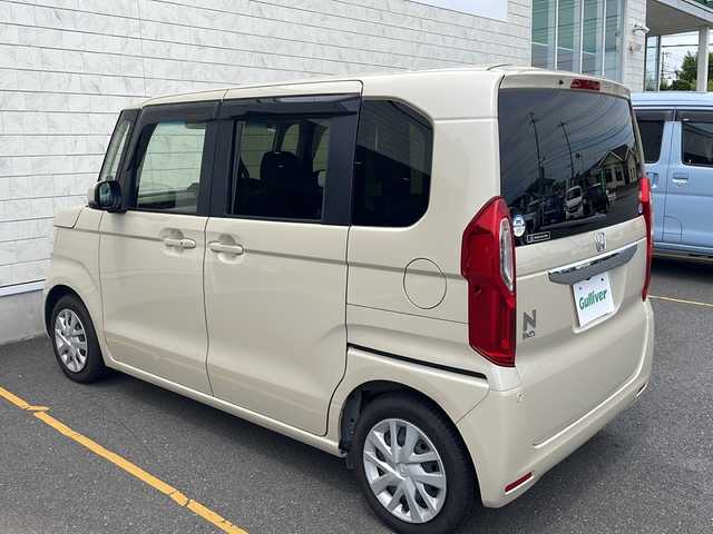 ホンダ Ｎ ＢＯＸ G L ホンダセンシング 茨城県 2019(令1)年 1.9万km プレミアムアイボリーパールⅡ クルーズコントロール/両側パワースライドドア/アイドリングストップ/バックカメラ/純正ナビ　BT/CD/DVD/フルセグ/シートヒーター/純正アルミホイール/純正フロアマット/LEDオートライト/ホンダセンシング/ETC/スマートキー