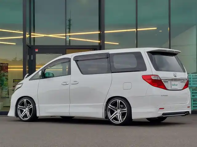 トヨタ アルファード 240S タイプゴールドⅡ 東京都 2014(平26)年 5.3万km ホワイトパールクリスタルシャイン モデリスタエアロ・マフラー/ツインムーンルーフ/パーフェクトダンパーIII/キャラクスLEDテールランプ/社外ドアミラーウィンカー/プッシュスタート/MTモード付きAT/クルーズコントロール/コーナーセンサー/ALPINEナビ/フルセグTV/バックカメラ/ETC/ドライブレコーダー DRC-310/両側パワースライドドア/パワーバックドア/ハーフレザーシート/HIDヘッドライト/オートライト/ドアバイザー/スマートキー