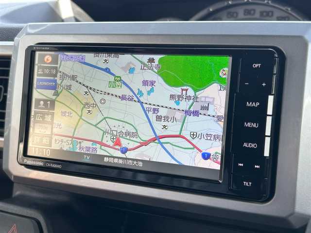 トヨタ ピクシスメガ GターボレジャーエディションSAⅢ 静岡県 2020(令2)年 4.7万km ブラックマイカメタリック ワンオーナー　/スマートアシスト3/社外SDナビ（CN-RA06WD）/ FM AM DVD CD Bluetooth/フルセグTV/バックカメラ/COMTEC製前後ドライブレコーダー（ZDR-015）/LEDオートライト/両側パワースライドドア/純正15インチアルミホイール/フロントフォグランプ/スマートキー＆プッシュスタート/リアサンシェード/純正フロアマット/電動格納ミラー/オートエアコン/ISOFIT対応/・衝突警報機能/・衝突回避支援ブレーキ機能/・車線逸脱警報機能/・誤発進抑制機能/・先行車発信お知らせ機能/・オートハイビーム