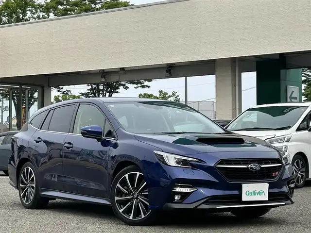 スバル レヴォーグ 1．8STIスポーツ EX 宮城県 2021(令3)年 4.8万km ラピスブルーP ワンオーナー/純正メーカーナビ/フルセグテレビ/FM・AM/Bluetooth/USB/ipod/シートヒーター(全席)/シートメモリー/パワーシート(D・N席)/パワーバックドア/デジタルインナーミラー/純正アルミホイール18インチ/純正フロアマット/バーチャルコックピット/ドライブレコーダー前/ビルトインETC2.0/アイサイトX/車外カメラ(前・左・後)/レーダークルーズコントロール/車線逸脱警報/前方衝突警報