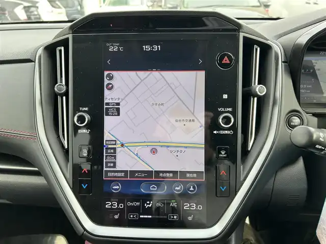 スバル レヴォーグ 1．8STIスポーツ EX 宮城県 2021(令3)年 4.8万km ラピスブルーP ワンオーナー/純正メーカーナビ/フルセグテレビ/FM・AM/Bluetooth/USB/ipod/シートヒーター(全席)/シートメモリー/パワーシート(D・N席)/パワーバックドア/デジタルインナーミラー/純正アルミホイール18インチ/純正フロアマット/バーチャルコックピット/ドライブレコーダー前/ビルトインETC2.0/アイサイトX/車外カメラ(前・左・後)/レーダークルーズコントロール/車線逸脱警報/前方衝突警報