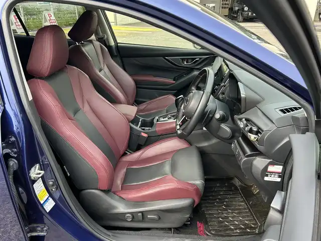 スバル レヴォーグ 1．8STIスポーツ EX 宮城県 2021(令3)年 4.8万km ラピスブルーP ワンオーナー/純正メーカーナビ/フルセグテレビ/FM・AM/Bluetooth/USB/ipod/シートヒーター(全席)/シートメモリー/パワーシート(D・N席)/パワーバックドア/デジタルインナーミラー/純正アルミホイール18インチ/純正フロアマット/バーチャルコックピット/ドライブレコーダー前/ビルトインETC2.0/アイサイトX/車外カメラ(前・左・後)/レーダークルーズコントロール/車線逸脱警報/前方衝突警報