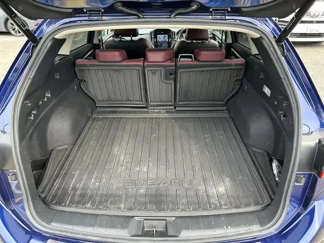 スバル レヴォーグ 1．8STIスポーツ EX 宮城県 2021(令3)年 4.8万km ラピスブルーP ワンオーナー/純正メーカーナビ/フルセグテレビ/FM・AM/Bluetooth/USB/ipod/シートヒーター(全席)/シートメモリー/パワーシート(D・N席)/パワーバックドア/デジタルインナーミラー/純正アルミホイール18インチ/純正フロアマット/バーチャルコックピット/ドライブレコーダー前/ビルトインETC2.0/アイサイトX/車外カメラ(前・左・後)/レーダークルーズコントロール/車線逸脱警報/前方衝突警報