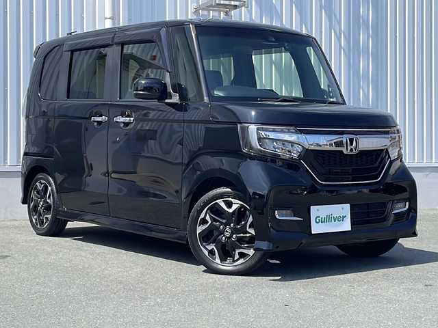 ホンダ Ｎ ＢＯＸ カスタム G L ターボ ホンダセンシング 三重県 2018(平30)年 2.5万km クリスタルブラックパール 純正ディーラーナビ/両側パワースライドドア/バックカメラ/ホンダセンシング/レーダークルーズコントロール/衝突軽減ブレーキ/レーンキープアシスト/前後コーナーセンサー/フルセグTV/Bluetooth/純正ドライブレコーダー/LEDライト/純正15インチアルミ/純正フロアマット/電格ミラー/パドルシフト/禁煙車