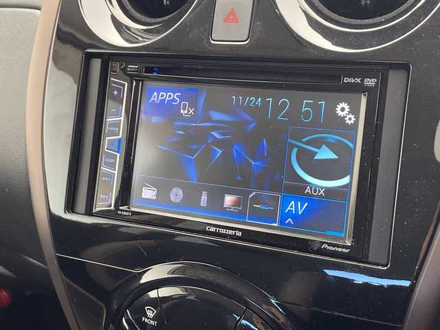 日産 ノート e－パワー メダリスト 山口県 2017(平29)年 2.2万km ダークメタルグレー エマージェンシーブレーキ/車線逸脱警報/前後コーナーセンサー/社外ナビ/　　CD/DVD/Bluetooth/AM/FM/地デジTV/アラウンドビューモニター/ETC/デジタルインナーミラー/純正ドライブレコーダー/ドアバイザー/ハーフレザーシート/プッシュスタート/スマートキー