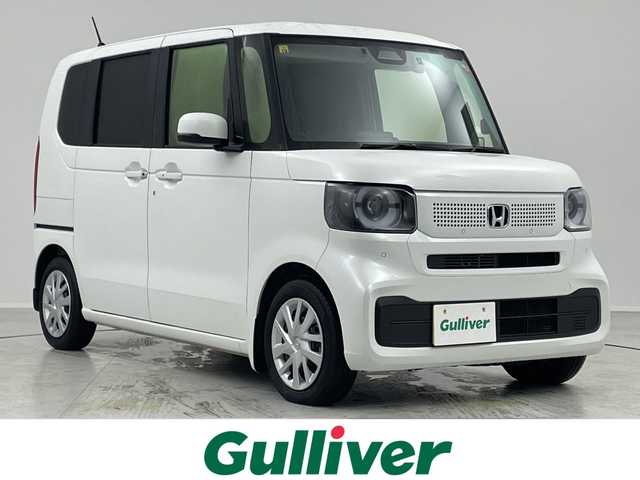 ホンダ Ｎ ＢＯＸ 茨城県 2023(令5)年 0.5万km プラチナホワイトパール 純正ディスプレイオーディオ/バックカメラ/両側パワースライドドア/シートヒーター/クリアランスソナー/ETC/ドライブレコーダー/LEDヘッドライト/ACC/LKA/オートハイビーム