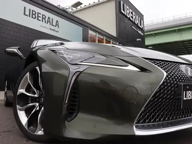 レクサス ＬＣ 500 コンバーチブル 宮城県 2021(令3)年 2.6万km テレーンカーキマイカM 純正ナビ【ＢＴ／ＣＤ／ＤＶＤ／フルセグＴＶ／ＡＵＸ】/３眼ＬＥＤヘッドライト　/ヘッドアップディスプレイ　/レーダークルーズコントロール　/バックカメラ/パドルシフト/レザーシート　/プリクラッシュセーフティ　/クリアランスソナー/レーンキープアシスト/衝突軽減ブレーキ/ブラインドスポットモニター/マークレビンソンサウンドシステム　/オートホールド/前席シートヒーター/エアシート/ネック/前席パワーシート/D席メモリー付き/ステアリングヒーター/純正OP21インチAW/ドライブレコーダー/ＥＴＣ2.0/純正フロアマット/オートマチックハイビーム/フォグランプ